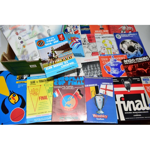 514 - INTERNATIONAL FOOTBALL PROGRAMMES, comprising forty-three International matches between the Home Nat... 