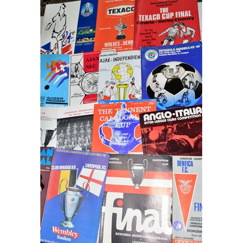 514 - INTERNATIONAL FOOTBALL PROGRAMMES, comprising forty-three International matches between the Home Nat... 