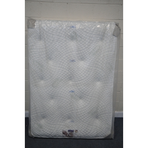 1318 - A BRAND NEW IN ORIGIONAL WRAPPING 4FT6 ORTHOMEDIC MEMORY FOAM MATTRESS