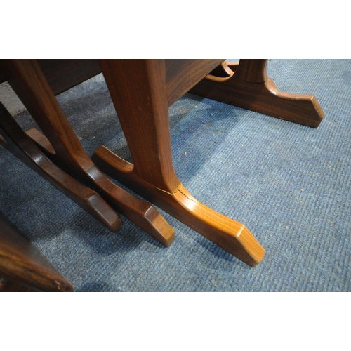 1270 - A MID CENTURY G PLAN TILE TOP OPEN BOOKCASE, with a single drawer, width 85cm x depth 45cm x height ... 