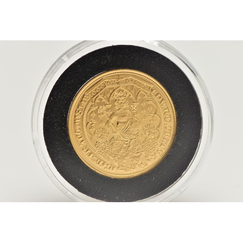 44 - THE MILLIONAIRES COLLECTION GOLD EDITION GOLD COIN, a new strike of 'The Double Leopard Gold Edition... 