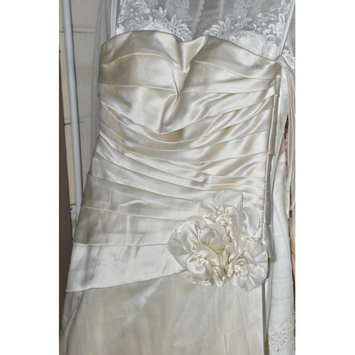 291 - A GROUP  OF ELEVEN WEDDING DRESSES, end of season clearance, some dresses may have marks or minor da... 