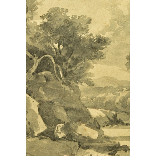 301 - ATTRIBUTED TO WILLIAM JAMES MULLER (1812-1845) 'LANDSCAPE STUDY', an English school landscape study,... 