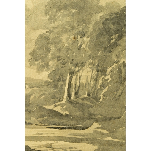 301 - ATTRIBUTED TO WILLIAM JAMES MULLER (1812-1845) 'LANDSCAPE STUDY', an English school landscape study,... 