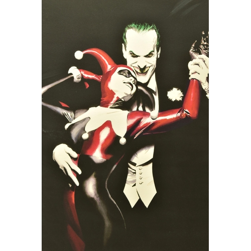 324 - ALEX ROSS FOR DC COMICS (AMERICAN CONTEMPORARY) 'TANGO WITH EVIL', a signed limited edition print on... 