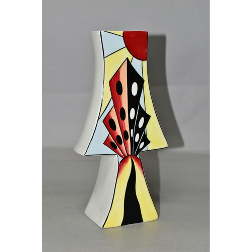 355 - A LORNA BAILEY 'MANHATTAN' LIMITED EDITION VASE, signed and numbered 4/30 to base, also signed in go... 