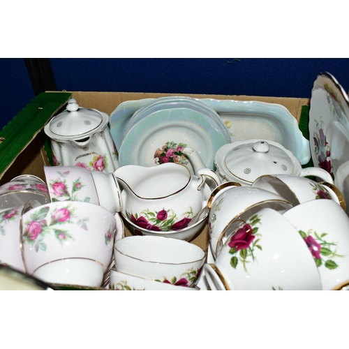 409 - TWO BOXES OF CERAMICS, to include a collection of eighteen Toby and character jugs by makers includi... 