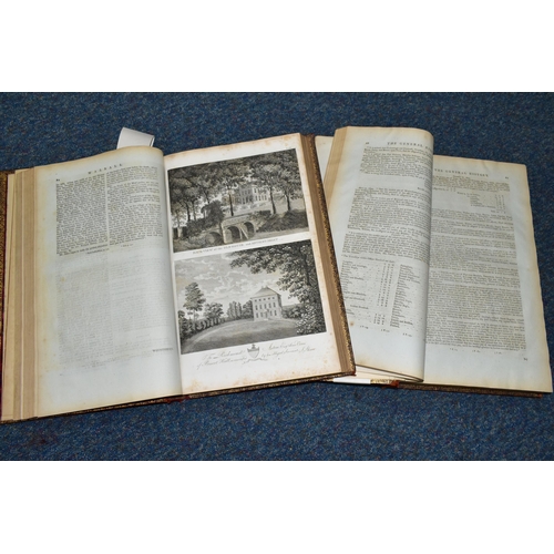 472 - SHAW; STEBBING, The History and Antiquities of Staffordshire, 2 vols. folio, printed by J. Nichols a... 