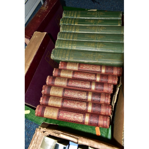 476 - THREE BOXES OF BOOKS containing approximately eighty miscellaneous titles in hardback and paperback ... 