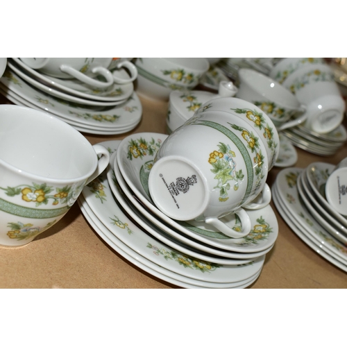 495 - A SIXTY SIX PIECE ROYAL DOULTON TONKIN TC1107 DINNER SERVICE, comprising two tureens, a meat plate, ... 