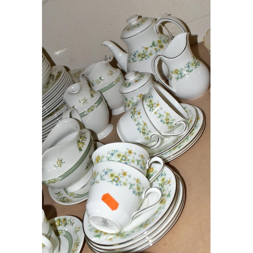 495 - A SIXTY SIX PIECE ROYAL DOULTON TONKIN TC1107 DINNER SERVICE, comprising two tureens, a meat plate, ... 