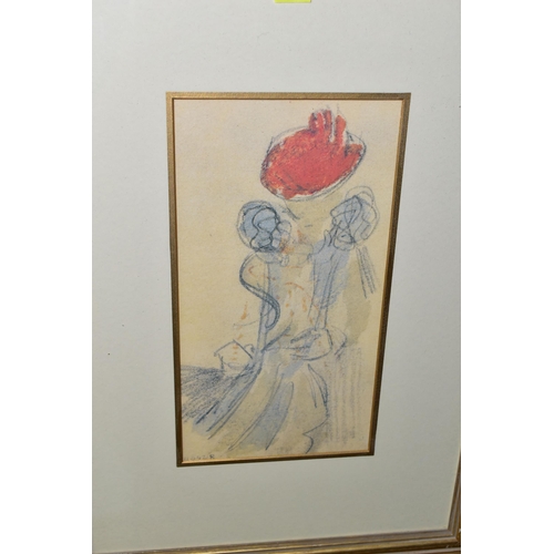 520 - A SMALL GROUP OF DECORATIVE PRINTS ETC, comprising a Laurence Coulson limited edition print 'Vivid D... 