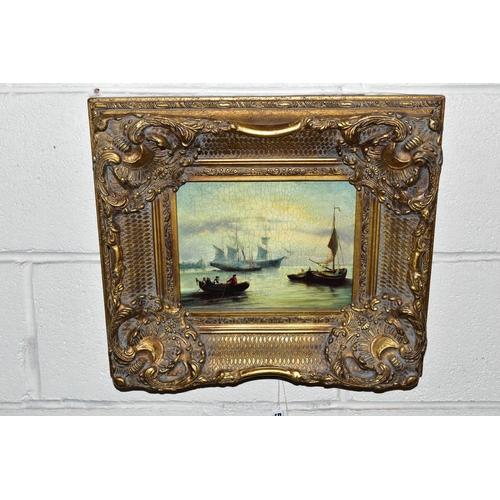 521 - SIX DECORATIVE PRINTS AND WALL PLAQUES, comprising a framed print depicting a 19th Century maritime ... 