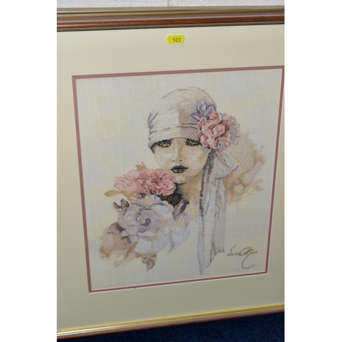 523 - A QUANTITY OF LOOSE PAINTINGS AND PRINTS ETC, to include two watercolours by Claire Bate depicting a... 