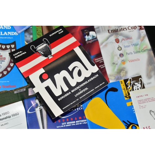 554 - INTERNATIONAL FOOTBALL PROGRAMMES, comprising forty-three International matches between the Home Nat... 