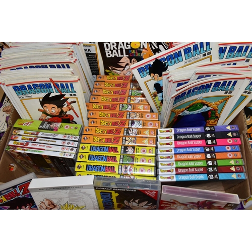 275 - COLLECTION OF DRAGON BALL DVDS AND MANGA, DVDs include Dragon Ball Seasons 1-5, Dragon Ball Z Season... 