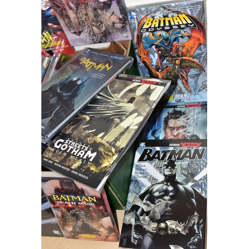 276 - COLLECTION OF BATMAN SEALED HARDCOVER COMICS, approximately 40 hardcover Batman books (mostly compil... 