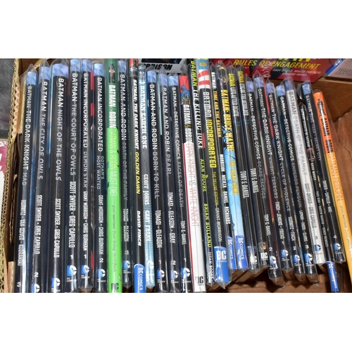 276 - COLLECTION OF BATMAN SEALED HARDCOVER COMICS, approximately 40 hardcover Batman books (mostly compil... 