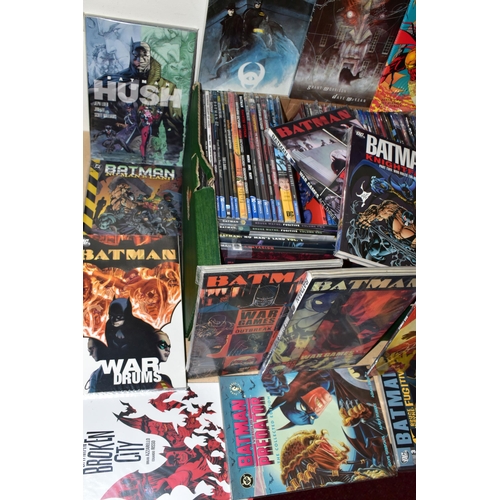 277 - COLLECTION OF BATMAN SEALED PAPERBACK COMICS, approximately 85 Batman comics (most of which are comp... 