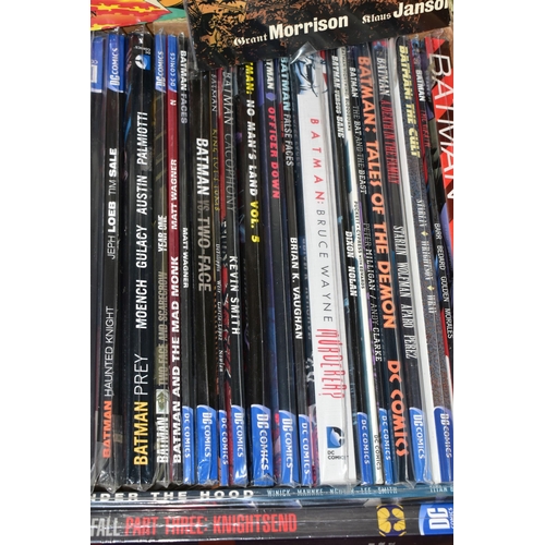 277 - COLLECTION OF BATMAN SEALED PAPERBACK COMICS, approximately 85 Batman comics (most of which are comp... 