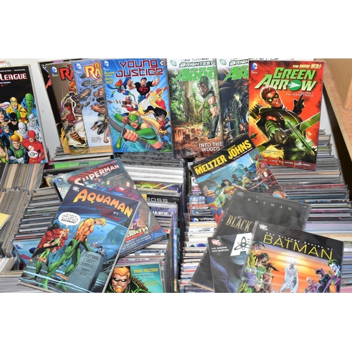 282 - OVER 450 COMICS, Comics are mostly DC and include Batman, Superman, Flash, Green Lantern, Green Arro... 