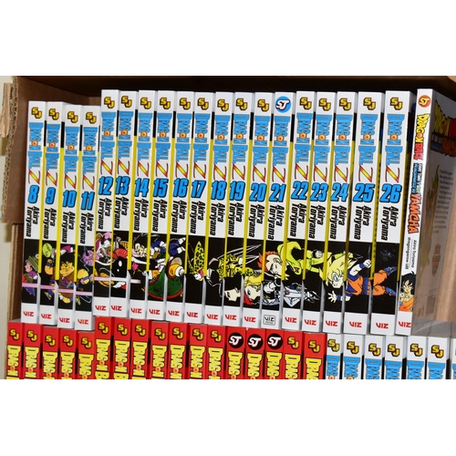 283 - QUANTITY OF DRAGON BALL VIZ MANGA, includes Dragon Ball volumes 1-16, Dragon Ball Z volumes 1-26, Dr... 