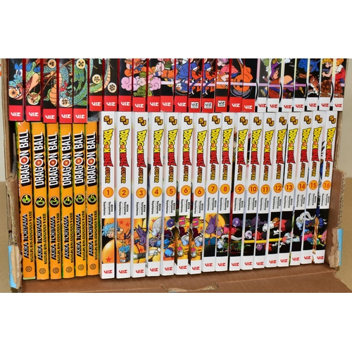 283 - QUANTITY OF DRAGON BALL VIZ MANGA, includes Dragon Ball volumes 1-16, Dragon Ball Z volumes 1-26, Dr... 