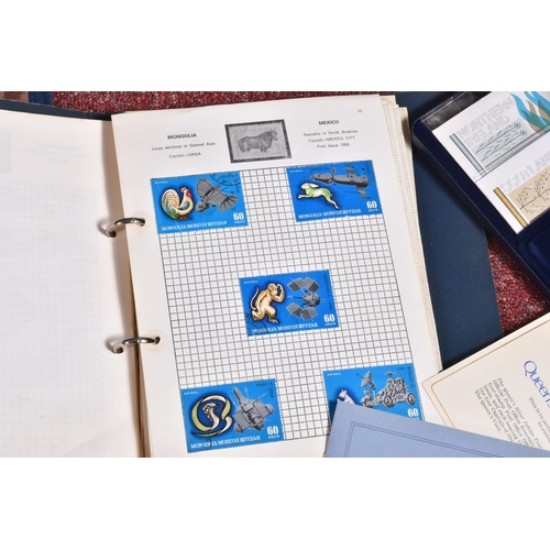 1 - COLLECTION OF STAMPS AND FIRST DAY COVERS, main value in eight silver medallic covers/sets