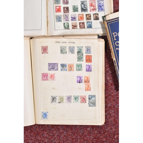 20 - LARGE ACCUMULATION OF STAMPS LOOSE AND IN SEVEN ALBUMS, main value in older worldwide collection wit... 