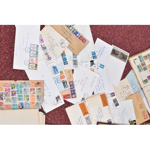 20 - LARGE ACCUMULATION OF STAMPS LOOSE AND IN SEVEN ALBUMS, main value in older worldwide collection wit... 