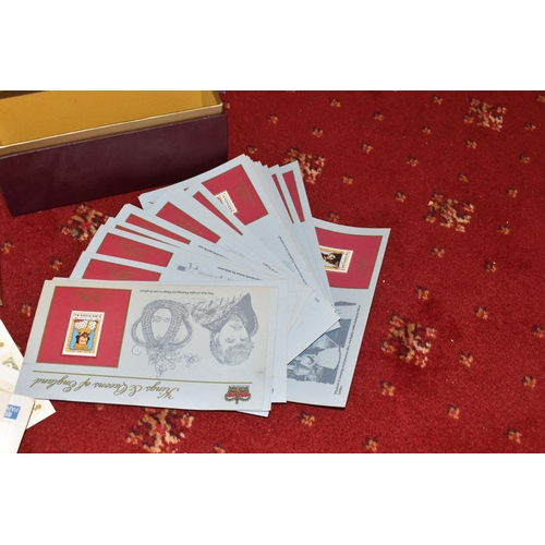 22 - LARGE COLLECTION OF MAINLY GB FDCS AND A WORLDWIDE STAMP COLLECTION IN TWO BOXES, we note GB fdcs to... 