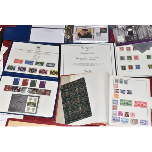 22 - LARGE COLLECTION OF MAINLY GB FDCS AND A WORLDWIDE STAMP COLLECTION IN TWO BOXES, we note GB fdcs to... 