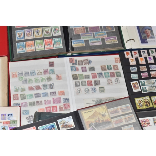 23 - VERY LARGE ACCUMULATION OF STAMPS IN NUMEROUS ALBUMS AND LOOSE, we note worldwide collections, GB FD... 