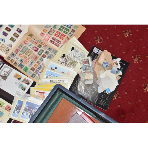 23 - VERY LARGE ACCUMULATION OF STAMPS IN NUMEROUS ALBUMS AND LOOSE, we note worldwide collections, GB FD... 