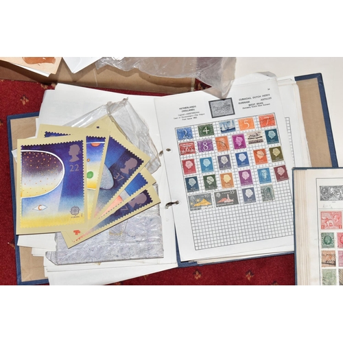 23 - VERY LARGE ACCUMULATION OF STAMPS IN NUMEROUS ALBUMS AND LOOSE, we note worldwide collections, GB FD... 