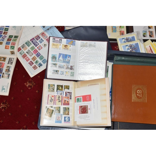 23 - VERY LARGE ACCUMULATION OF STAMPS IN NUMEROUS ALBUMS AND LOOSE, we note worldwide collections, GB FD... 