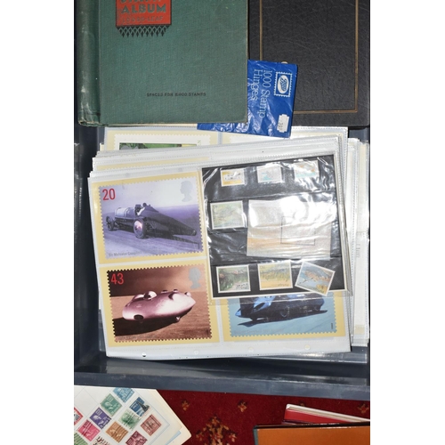 23 - VERY LARGE ACCUMULATION OF STAMPS IN NUMEROUS ALBUMS AND LOOSE, we note worldwide collections, GB FD... 