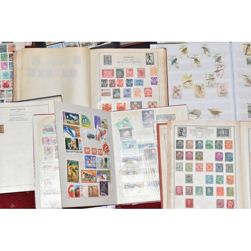 23 - VERY LARGE ACCUMULATION OF STAMPS IN NUMEROUS ALBUMS AND LOOSE, we note worldwide collections, GB FD... 