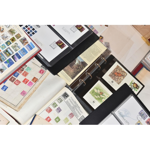 24 - MASSIVE ACCUMULATION OF STAMPS IN EIGHT BOXES, comprises single country collections, duplicates in s... 