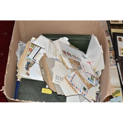 24 - MASSIVE ACCUMULATION OF STAMPS IN EIGHT BOXES, comprises single country collections, duplicates in s... 