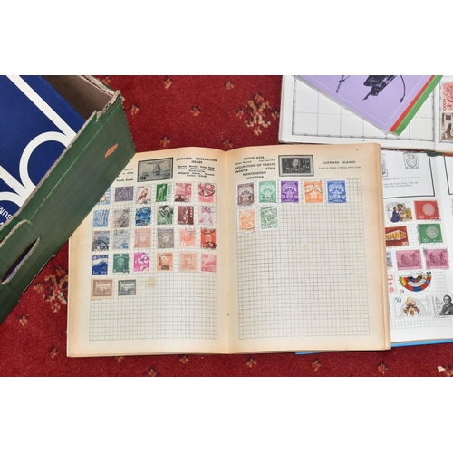 24 - MASSIVE ACCUMULATION OF STAMPS IN EIGHT BOXES, comprises single country collections, duplicates in s... 