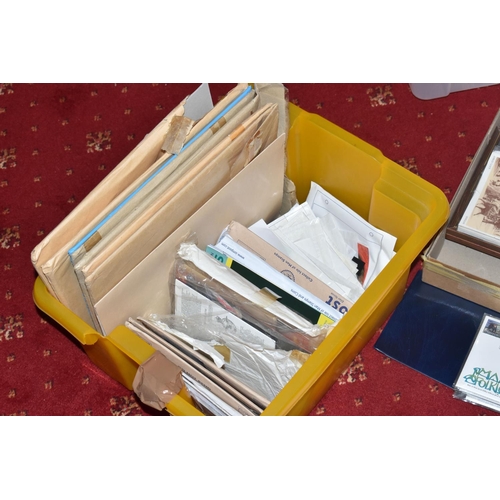 25 - IMPRESSIVE COLLECTION OF ISLE OF MAN STAMPS IN THREE BOXES, we note stamps in mint, used, fdc, prese... 