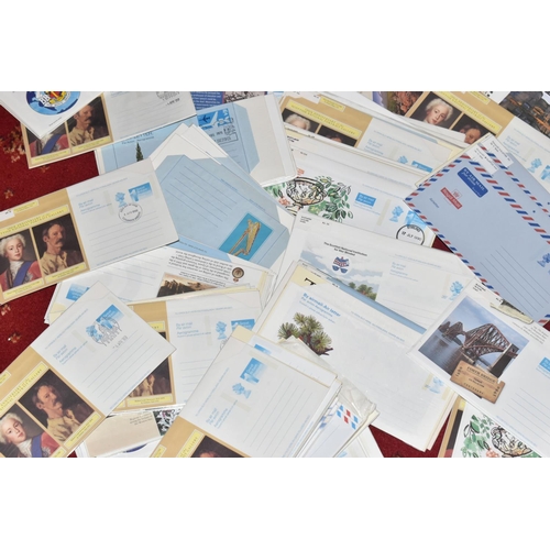 27 - LARGE COLLECTION OF GB LETTERGRAMME AND AEROGRAMMES BOTH MINT AND USED, three large boxes, much to s... 