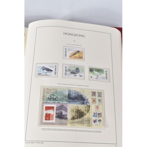 3 - COLLECTION OF HONG KONG STAMPS IN GOOD QUALITY LIGHTHOUSE HINGELESS ALBUM, appears complete from 198... 