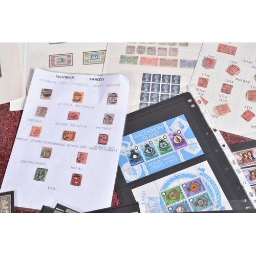 4 - SHOE BOX OF STAMPS ON STOCKCARDS, ALBUM PAGES OR IN PACKETS, we note wildings 2d complete coil, nort... 