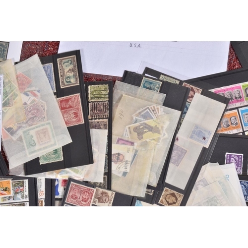 4 - SHOE BOX OF STAMPS ON STOCKCARDS, ALBUM PAGES OR IN PACKETS, we note wildings 2d complete coil, nort... 