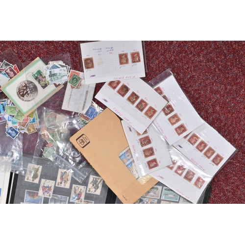 6 - COLLECTION OF STAMPS IN FIVE ALBUMS AND LOOSE, we note GB mint from 1970s -80s with useable face val... 