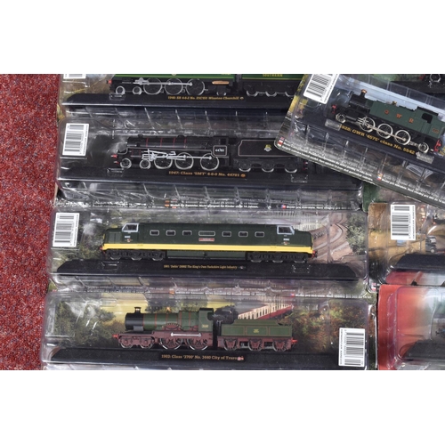 101 - A COLLECTION OF AMERCOM GREAT BRITISH LOCOMOTIVES COLLECTION MODELS, approx. OO gauge models No.1 - ... 