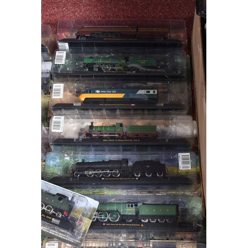 101 - A COLLECTION OF AMERCOM GREAT BRITISH LOCOMOTIVES COLLECTION MODELS, approx. OO gauge models No.1 - ... 