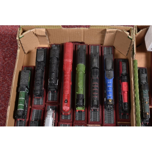 103 - A QUANTITY OF ATLAS EDITIONS LOCOMOTIVE MODELS, 1/100 scale from the Locomotives of the World series... 